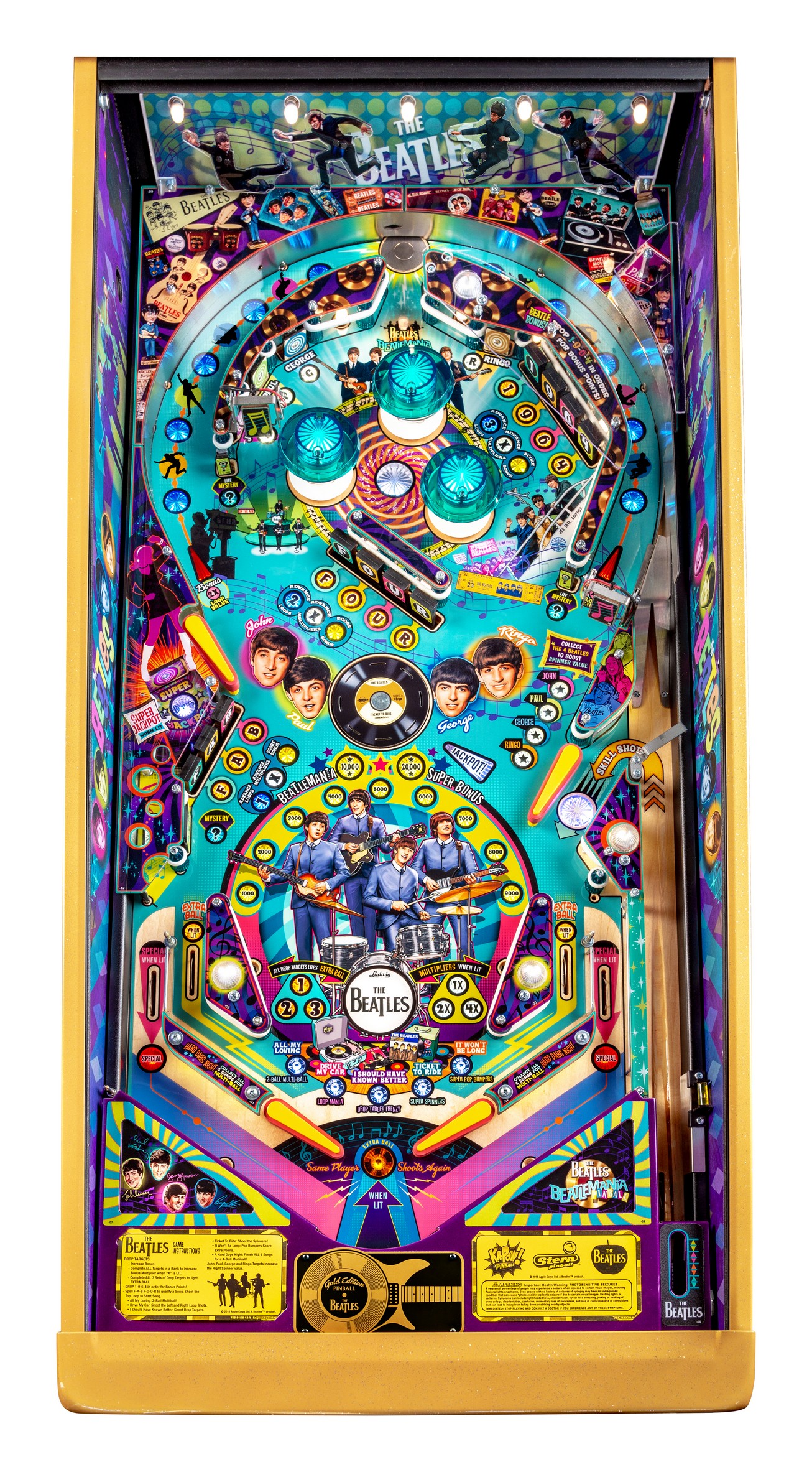 Beatles Gold Edition Playfield