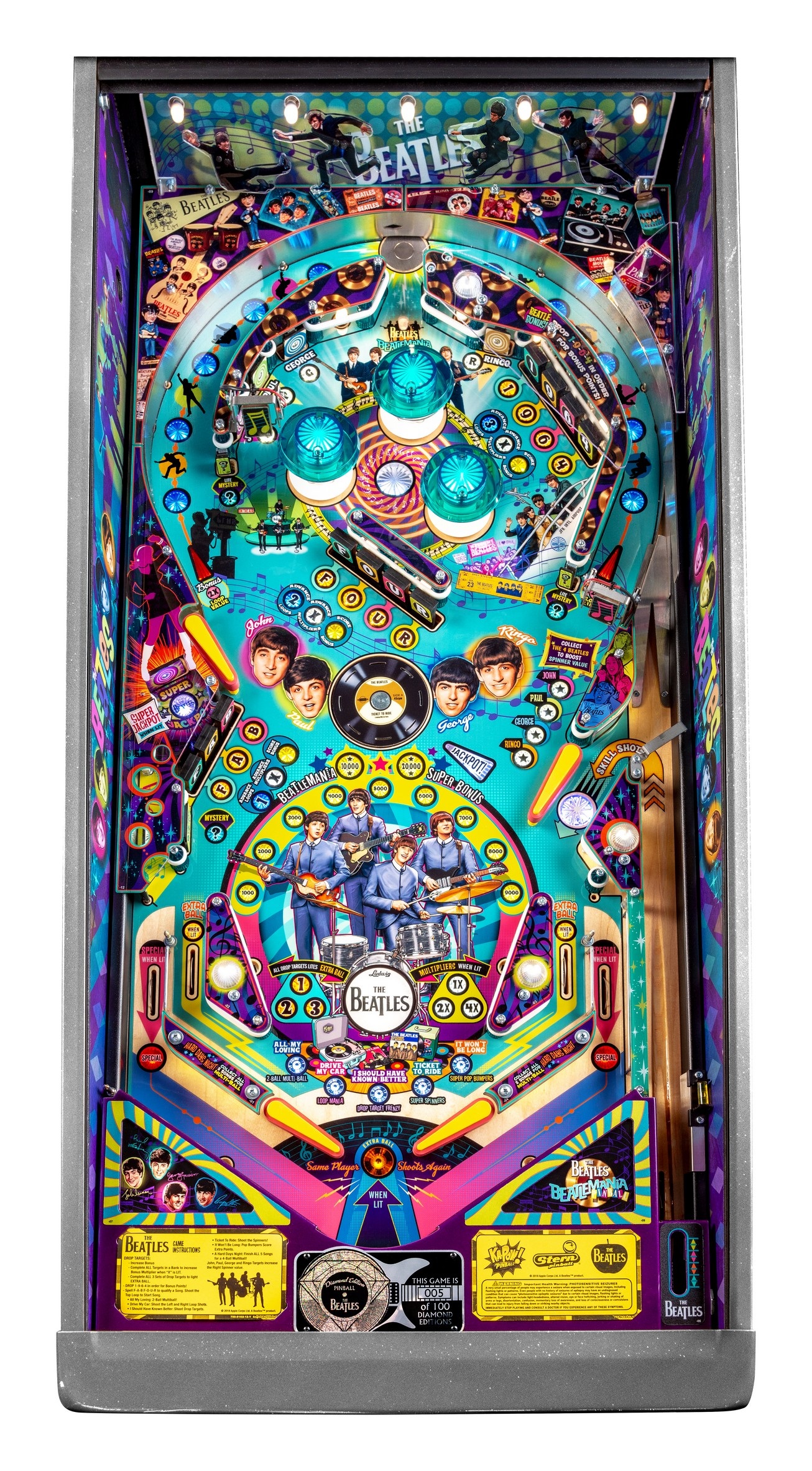 Beatles Platinum Edition Playfield