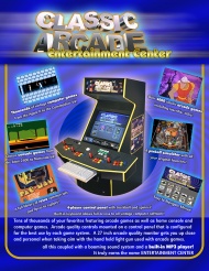 SuperCade Classic Video Arcade Machines, Factory Direct Prices !