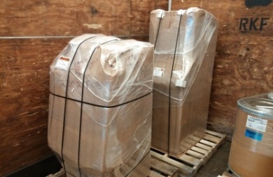 pinball machines awaiting shipment